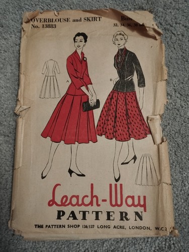 Leach way 1940s vintage - vintage, sewing