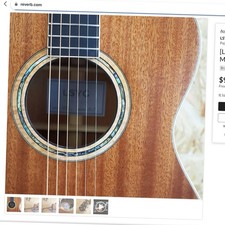 Swop  Beautiful Luther Hand Built Guitar For Titanium endurance bike  medium.