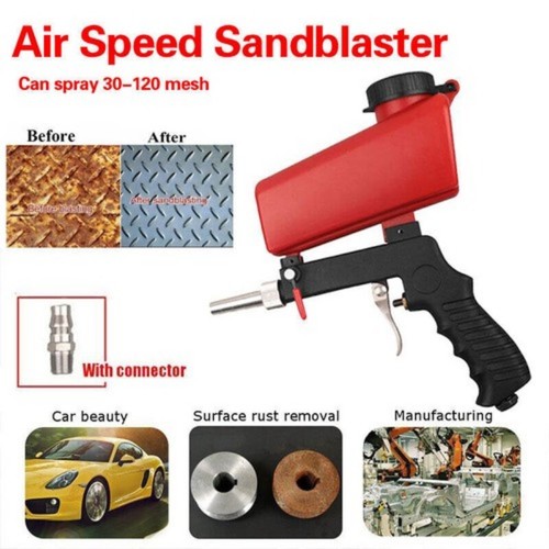 Hand held air sandblasting - hand,