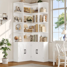 Corner Bookshelf Tall 6 Tier