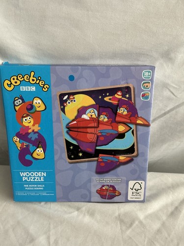Cbeebies wooden puzzle - wooden,