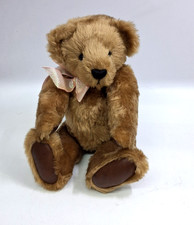 Handmade Teddy Bear / Jointed / Fiona Wells