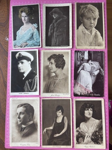 Edwardian postcards actresses - postcards,