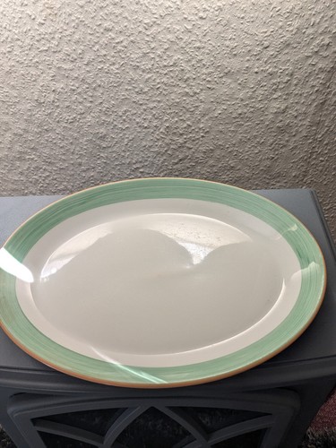 Steelite green platter plate - steelite,