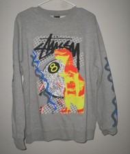 STUSSY sci-fi grid med