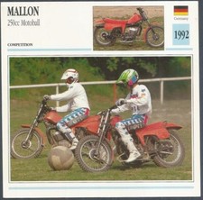 EDITO SERVICE S A CLASSIC MOTORCYCLES-1992-MALLON-250cc MOTOBALL