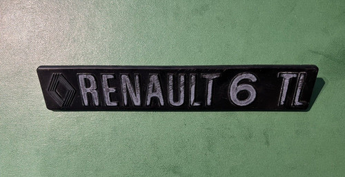 Renault vintage car badge - renault,