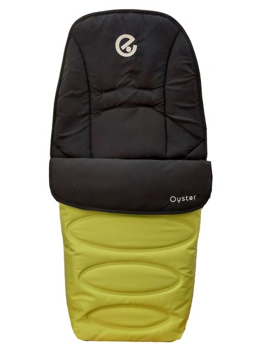 Oyster footmuff lime - footmuff,
