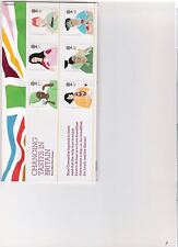 2005 ROYAL MAIL PRESENTATION PACK CHANGING TASTES OF BRITAIN MINT DECIMAL STAMPS