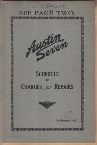 Austin seven original - austin,