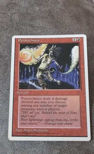 Mtg pyrotechnics alternate 4th - alternate,