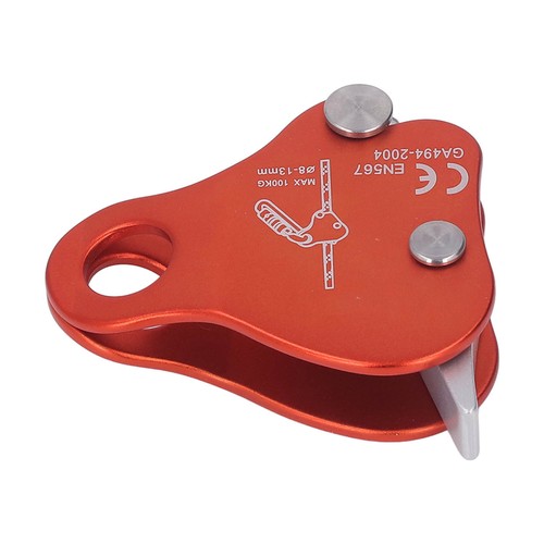 Lightweight aluminum rope grab - aluminum,