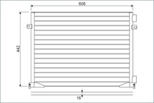 817577 VALEO Condenser, Air