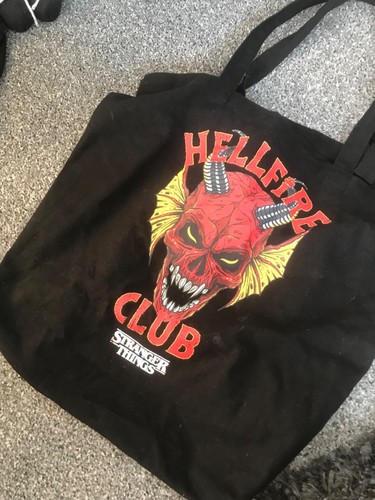 Hellfire stranger things tote - stranger,