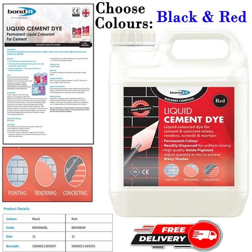 Bond liquid cement dye - bond,