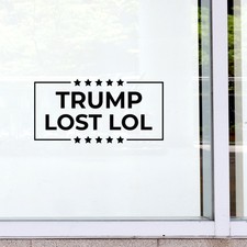 Trump Lost LOL - Black 11" x
