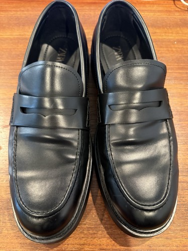 Men zara leather - men's,