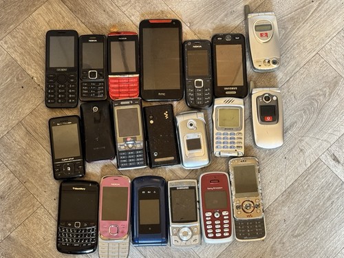 Job lot mobile phones gold - job,