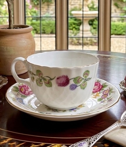 Vintage mismatched teacup - vintage,