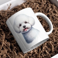 Bichon Frise Dog 11oz White