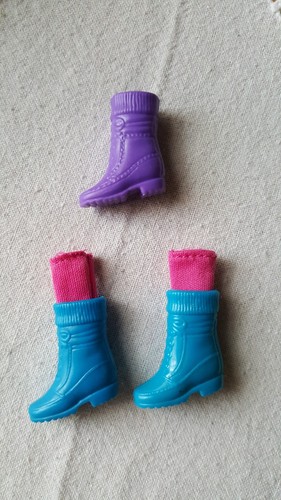1990s barbie camp boots - barbie,