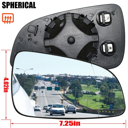 Heated right side wing mirror - side,