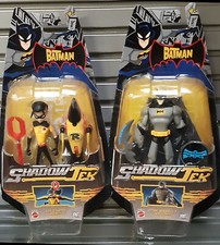 Batman Robin figures DC Comics Shadowtek 5" toy action boxed set lot bundle