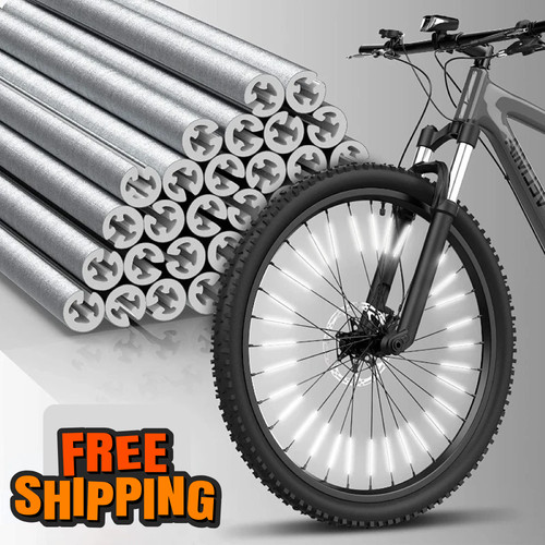 12pcs bike wheel reflector - wheel,