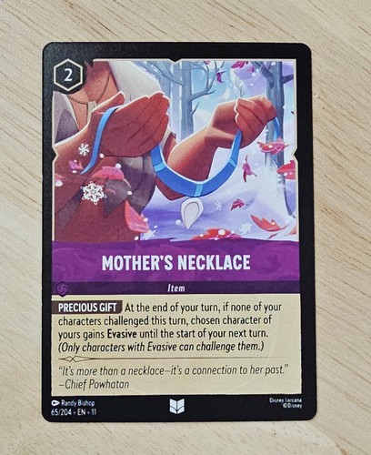 Pocahontas disney lorcana card - disney,