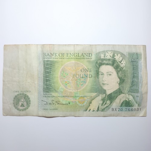 Bank england old 1 one - england, £1