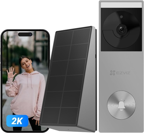 Solar doorbell camera - doorbell,