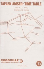 CROSVILLE BUS TIMETABLE BOOK