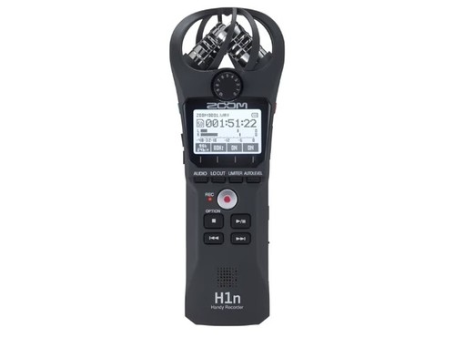 Zoom h1n handy recorder - h1n, black