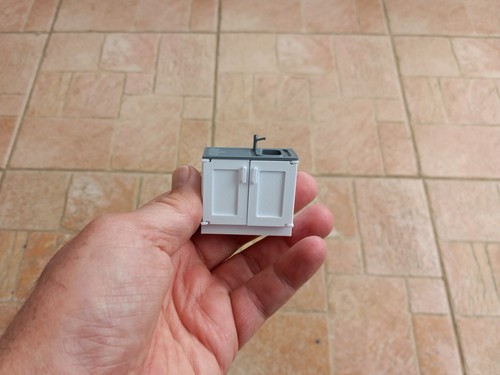 Dolls house kitchen sink - 1:24,