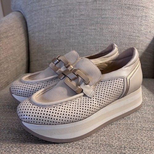 Softwaves beige leather - beige,