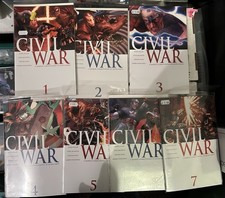 Civil War Marvel Comics 1-7