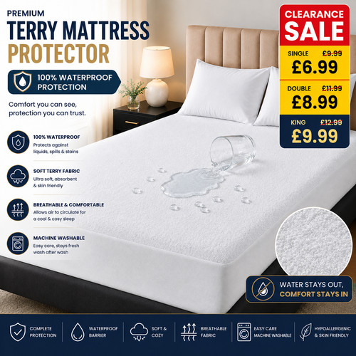 Waterproof terry towel - waterproof,