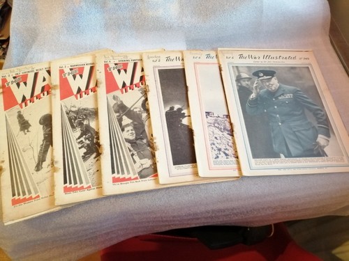 The war illustrated - illustrated, wwii