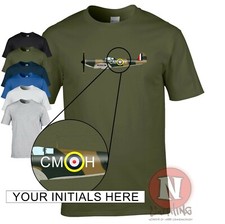 Personalised Spitfire t-shirt