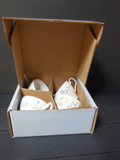 Set of 4 JOHNSON BROTHERS SUMMER CHINTZ 2 3/4" Flat Cups in Original Box (CR037)