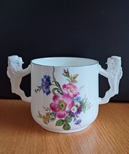 Paragon Floral Loving Cup 2 Lion Handles