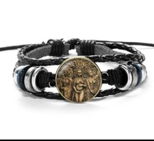 Triple Moon Goddess Hecate Bracelet Necklace Amulet Protection Wicca Tree of lif