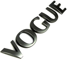 Vogue lettering L322 Grey Genuine for Range Rover badge logo decal rear tailgate