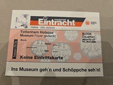 Used Ticket Stub: EINTRACHT