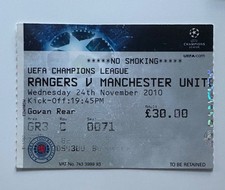 Ticket Stub: Manchester United