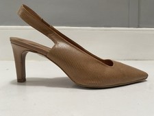 JIGSAW CAMEL LEATHER SLINGBACK
