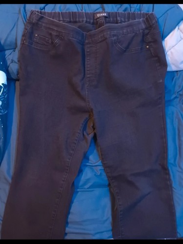Evans black jeans size - black,