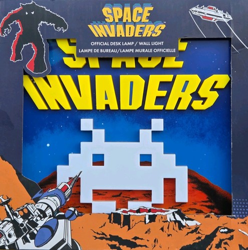 Space invaders desk lamp - invaders,