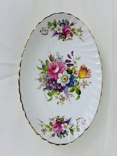 Aynsley Oval Dish, Howard Sprays, Bone China, Floral