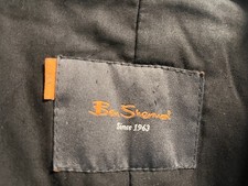 Ben Sherman Mens XL Grey Wool Mix Field Coat Jacket Mod 60’s Beatles FREE POST